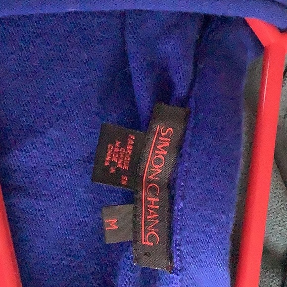 Simon Chang electric blue sweater - Picture 4 of 7